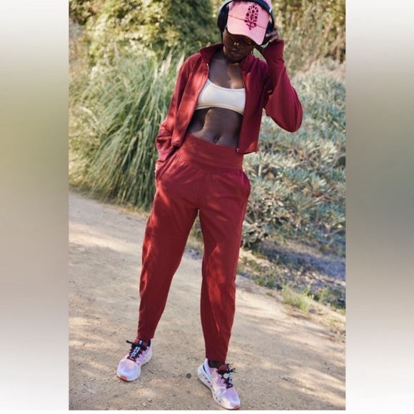 Free People! FP Movement Never Better Pants In Crimson NWT!,All Products : American Fashion Style Bags On Sale